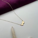 گردنبند طلا با دو قلب متصل | طلای ۱۸ عیار ظریف و احساسی - Image 4