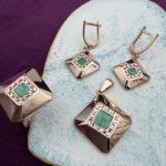 نیم ست ژوپینگ - سبز